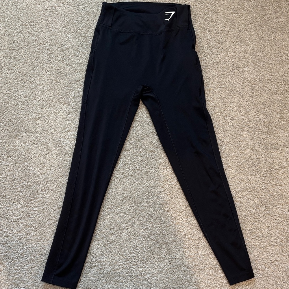 Gymshark Black High-Waisted Leggings